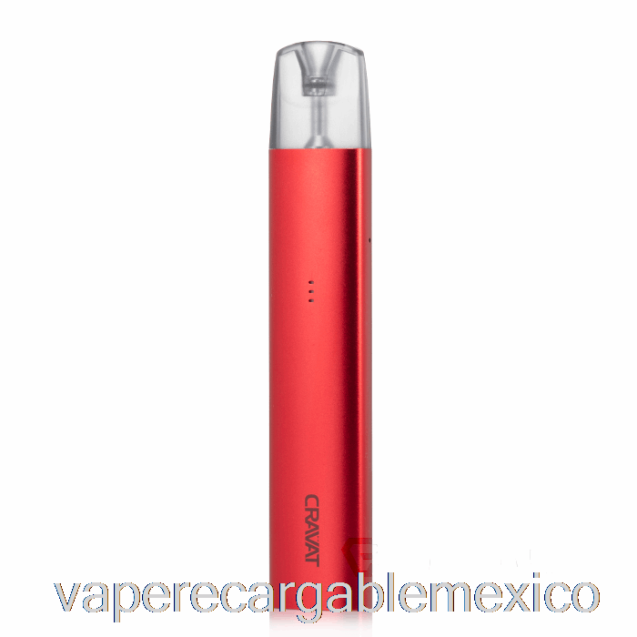 Vape Recargable Uwell Cravat Pod Kit Rojo